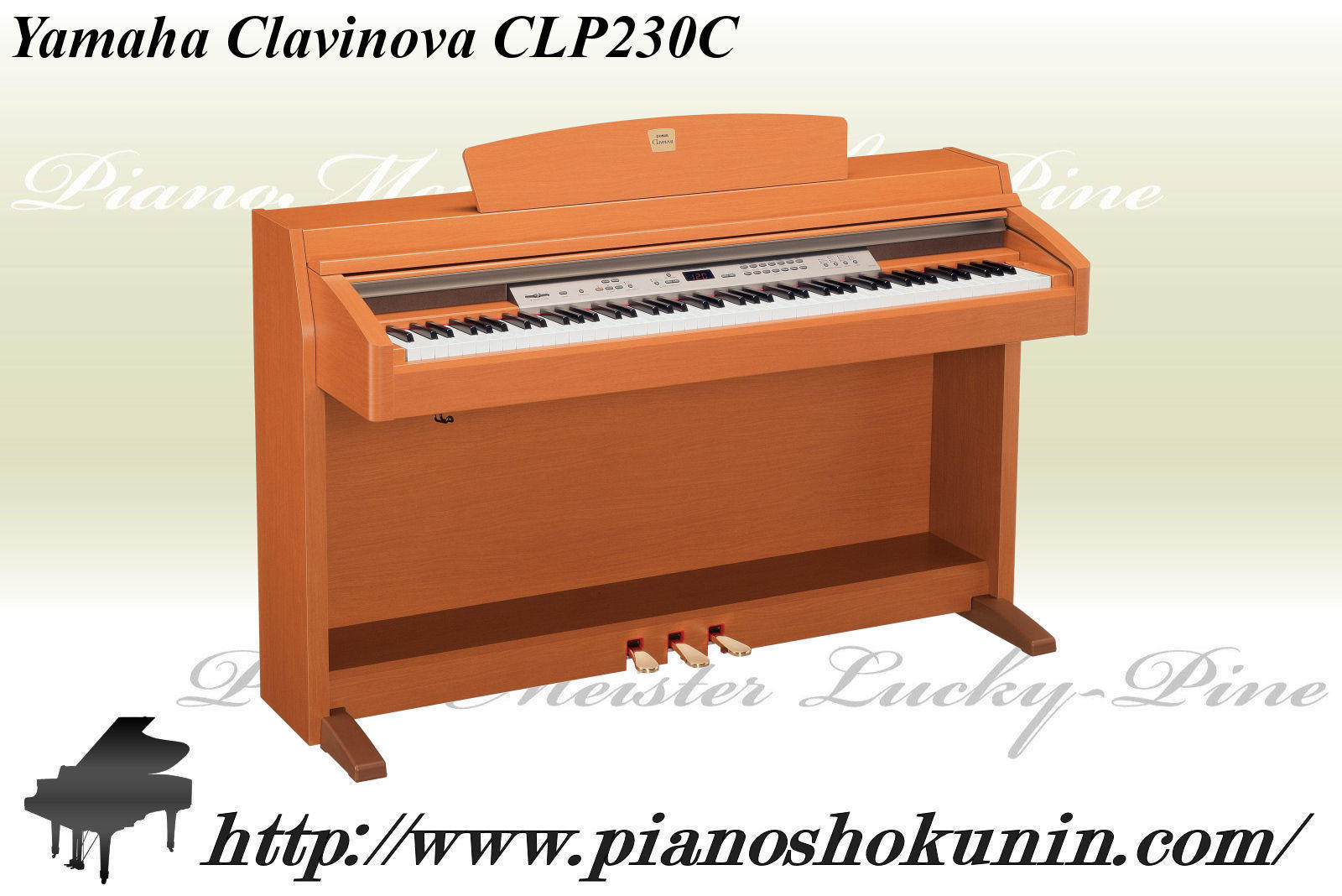 デジタルピアノ紹介 No,21 【Yamaha Clavinova CLP230C】: 厚木のピアノ職人・VIRA JAPAN